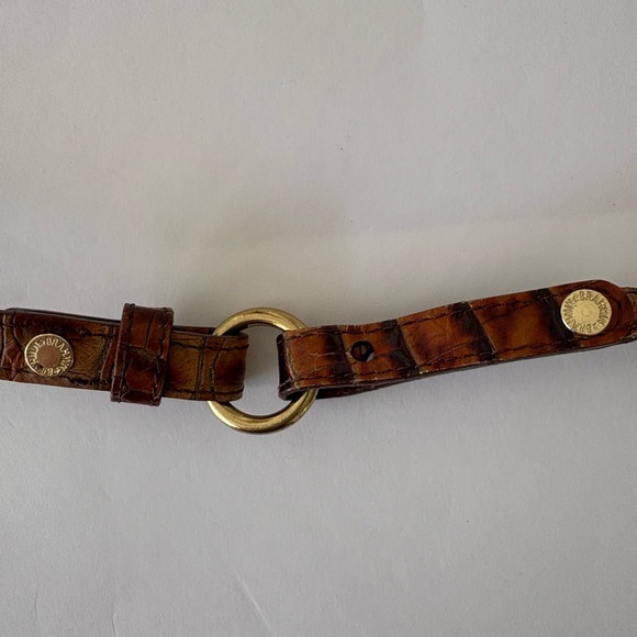 Brahmin Vintage Brown Leather Crossbody Bag - Picture 5 of 11